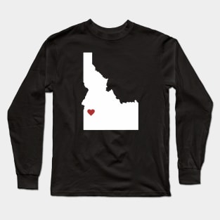 Idaho Loves Nampa/Caldwell/Meridian/Boise/Eagle Long Sleeve T-Shirt